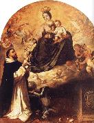 Virgin Mary and the Santo Domingo Bartolome Esteban Murillo